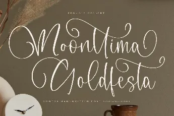 Moonttima Goldfesta DEMO VERSIO font