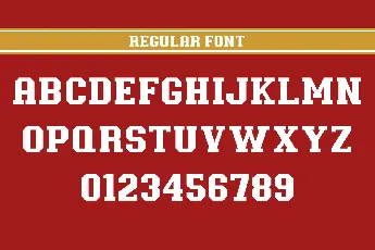 Back to University font