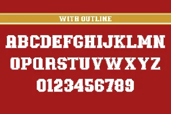 Back to University font