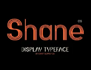 CS Shane font