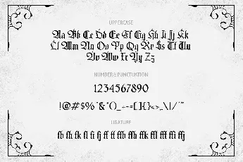 Bettackerll font