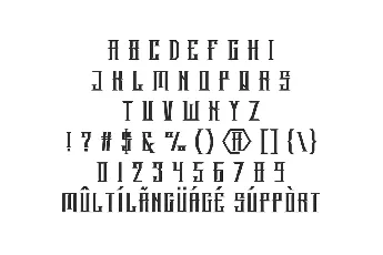 Blackjet Demo font