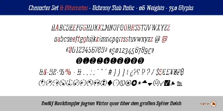 Uchrony font