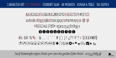 Uchrony font