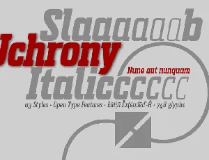 Uchrony font