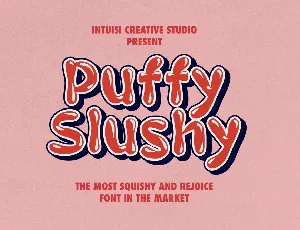 Puffy Slushy font