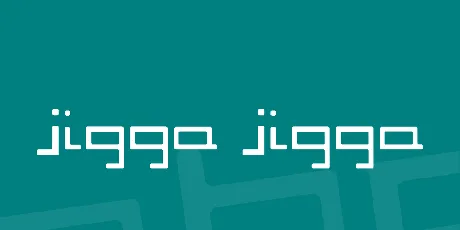 Jigga jigga font