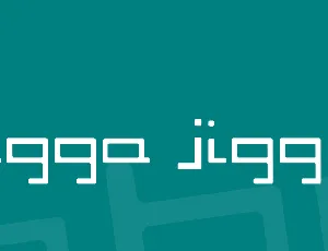 Jigga jigga font