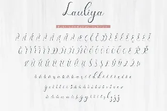 Lauliya Demo font