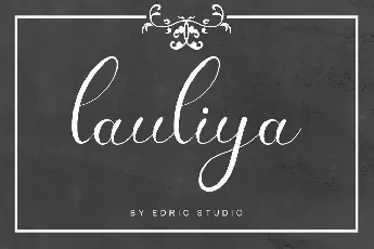 Lauliya Demo font