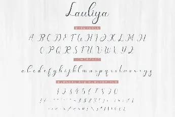 Lauliya Demo font