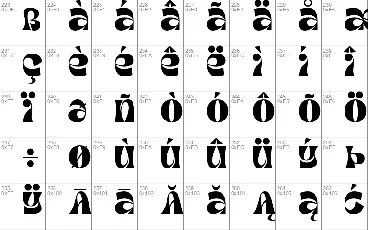 TANAMERA font