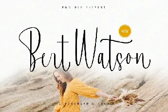 Bert Watson font