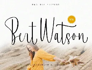 Bert Watson font