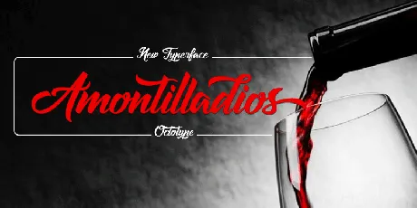 Amontilladios Typeface font