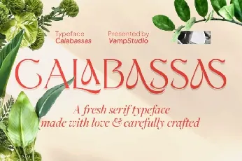 Calabassas font