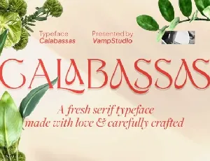 Calabassas font