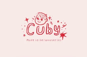 Cuby Display font