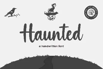 Haunted font