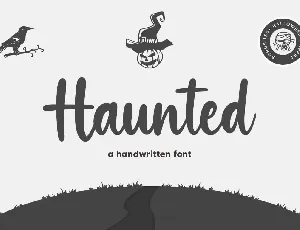 Haunted font