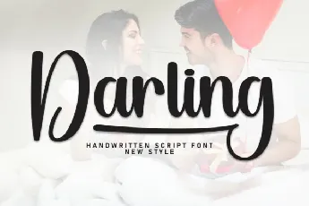 Darling Script Typeface font