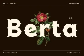 CS Berta font