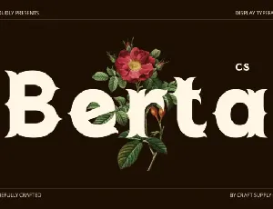 CS Berta font