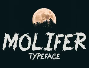 Molifer Display font