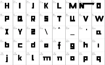 Niiiii-trous font