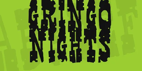 Gringo Nights font