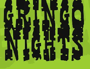 Gringo Nights font