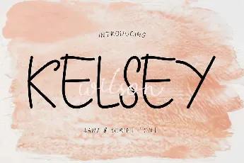 Kelsey Wilson Demo font