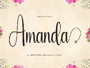 Amanda font