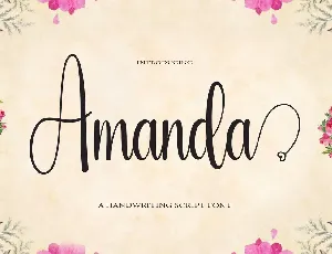 Amanda font