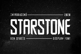 Starstone font