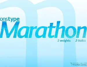 LT Marathon Sans Serif font