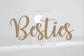 Besties Script font