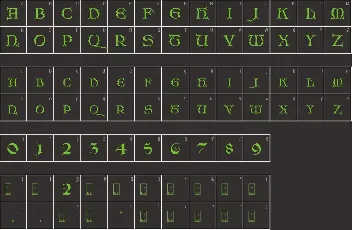 Bu Scarecrow font