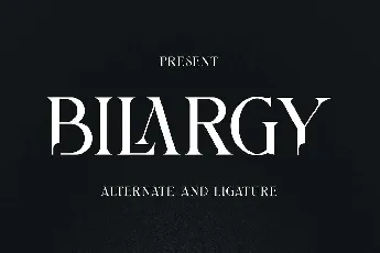 Bilargy font