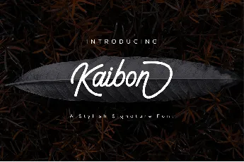 Kaibon font