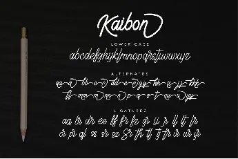 Kaibon font