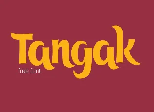 Tangak Free font