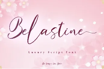 Belastine font