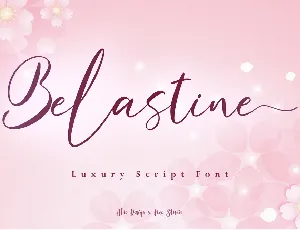 Belastine font