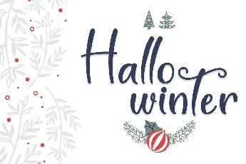 Winter White - Personal Use font