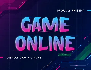Game Online Demo font