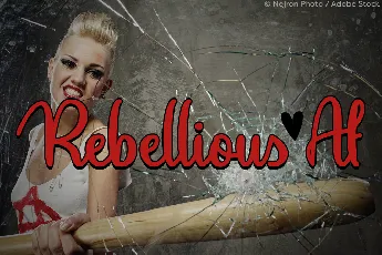 Rebellious Af font