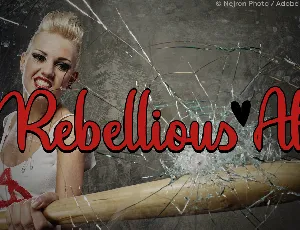 Rebellious Af font