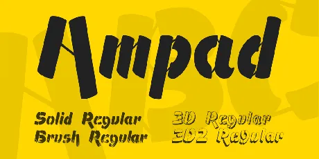 Ampad font