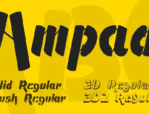 Ampad font